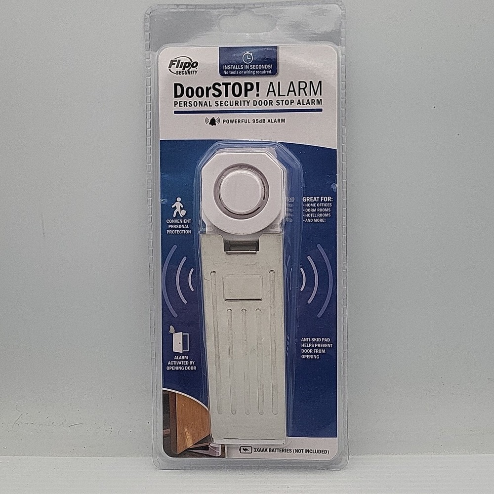 NIP Flipo Personal Security Door Stop‎ Alarm